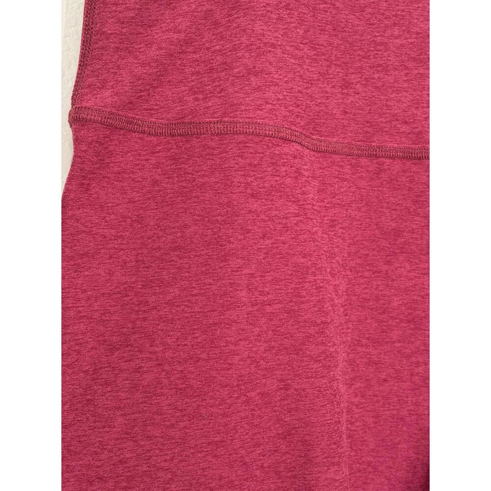 Beyond Yoga 3X Spacedye Plus Size Red Maroon High Rise Crop Leggings - Picture 11 of 12